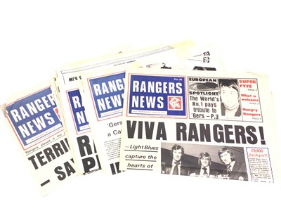 Lot 306 - COLLECTION OF RANGERS FOOTBALL CLUB EPHEMERA