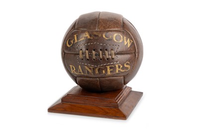 Lot 1703 - RANGERS F.C., VINTAGE LEATHER FOOTBALL