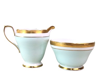 Lot 393 - QUEEN ANNE TEA SERVICE