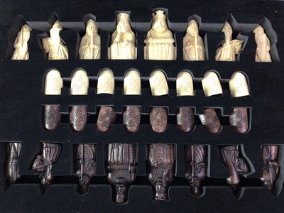 Lot 417 - LEWIS CHESS SET