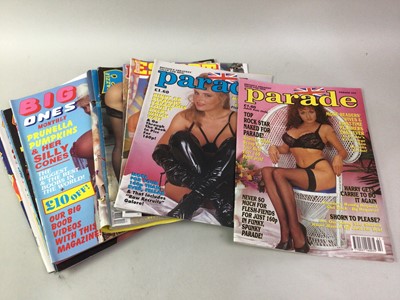 Lot 461 - COLLECTION OF VINTAGE ADULT MAGAZINES