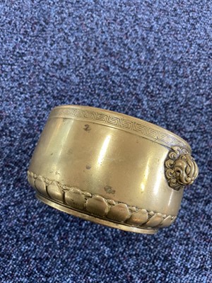 Lot 1483 - CHINESE BRONZE CENSER