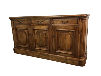 Lot 419 - INDONESIAN HARDWOOD SIDEBOARD