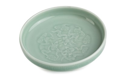 Lot 1216 - CHINESE CELADON DISH