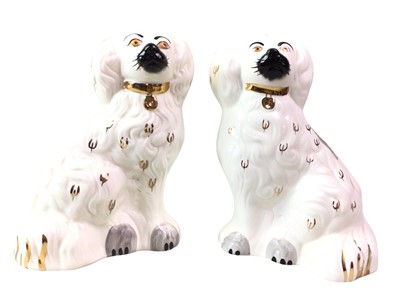 Lot 470 - PAIR OF BESWICK WALLY DOGS