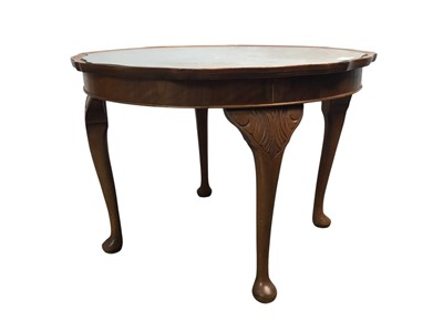 Lot 434 - WALNUT OCCASIONAL TABLE