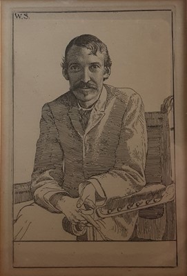 Lot 490 - WILLIAM STRANG RA RP RE (SCOTTISH 1859 - 1921)