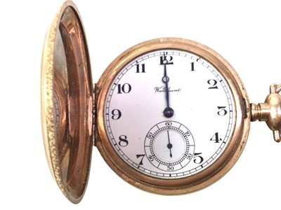 Lot 511 - GOLD PLATED POCKET WATCH