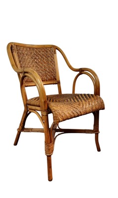 Lot 558 - MODERN BAMBOO CHAIR