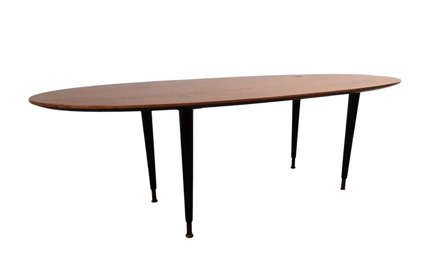 Lot 458 - AMERICAN TEAK SURFBOARD COFFEE TABLE