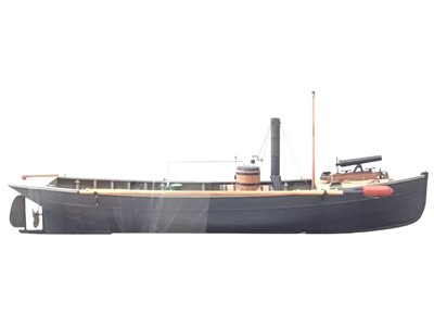 Lot 651 - SCRATCHBUILT MODEL SHIP