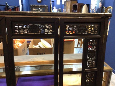 Lot 698 - CHINESE FIVE PANEL DRESSING SCREEN