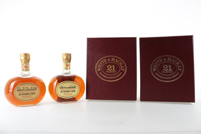 Lot 265 - 2 BOTTLES OF WHYTE & MACKAY 21 YEAR OLD 1980S 75CL