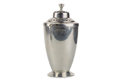 Lot 1066 - GEORGE V SILVER SUGAR CASTER