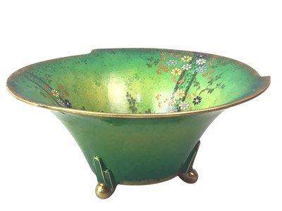 Lot 791 - CROWN DEVON FOOTED BOWL
