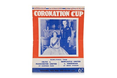 Lot 1705 - CORONATION CUP FOOTBALL PROGRAMME