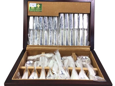 Lot 796 - SUITE OF SILVER PLATED FLATWARE