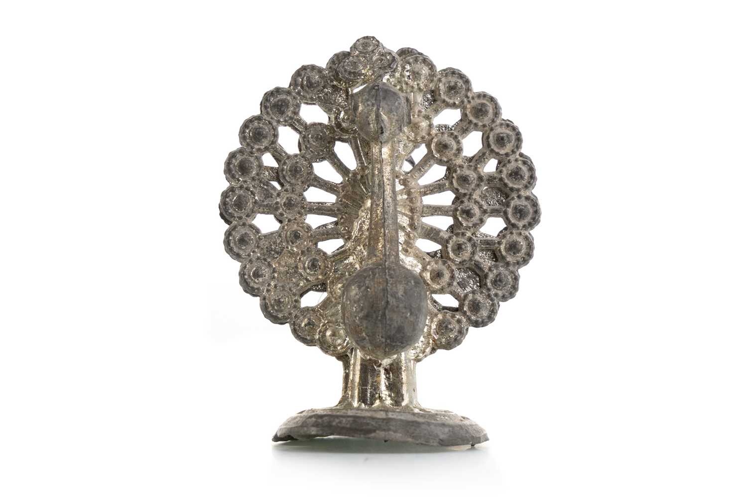 Lot 1245 - WHITE METAL FIGURE