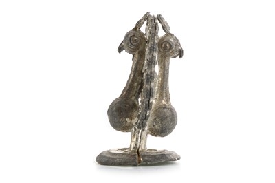 Lot 1245 - WHITE METAL FIGURE