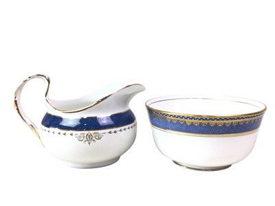 Lot 755 - GROUP OF BLUE AND WHITE PART TEA AND DINNER SERVICES