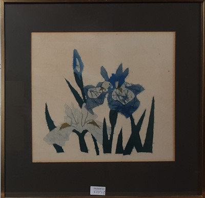 Lot 827 - GROUP OF THREE BATIK ON PAPER