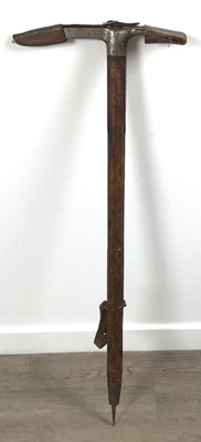 Lot 1897 - VINTAGE AUSTRIAN ICE CLIMBING PICKAXE