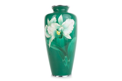 Lot 1533 - JAPANESE CLOISONNE VASE