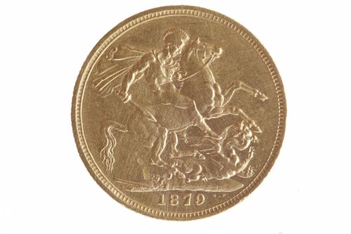 Lot 545 - GOLD SOVEREIGN DATED 1879