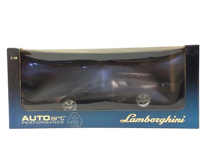 Lot 135 - COLLECTION OF AUTO ART MODEL CARS