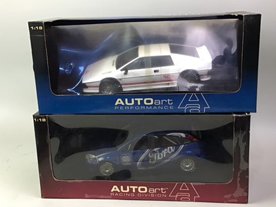 Lot 135 - COLLECTION OF AUTO ART MODEL CARS