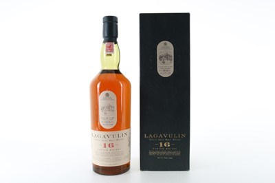 Lot 297 - LAGAVULIN 16 YEAR OLD WHITE HORSE 75CL
