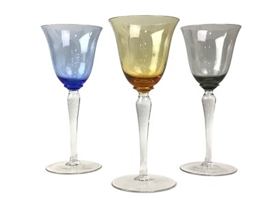 Lot 167 - COLLECTION OF CUT GLASS DISHES AND GLASSES