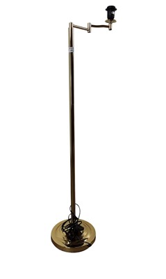 Lot 108 - BRASS FLOOR LAMP