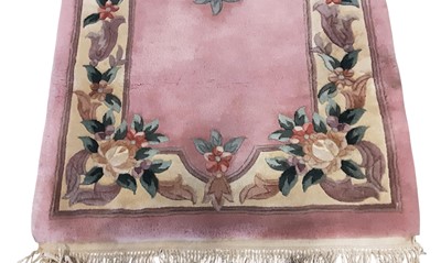 Lot 178 - GROUP OF CHINESE RUNNERS AND A RUG