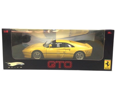 Lot 215 - THREE HOT WHEELS ELITE MODEL FERRARIS