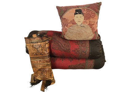 Lot 149 - COLLECTION OF FABRICS AND CUSHIONS