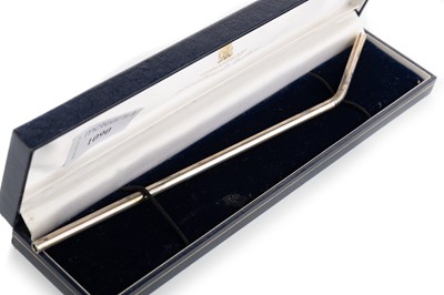 Lot 1090 - ELIZABETH II SILVER DRINKING STRAW