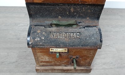 Lot 985 - NATIONAL TIME RECORDER CO LTD, CLOCK IN MACHINE