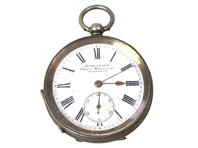 Lot 265 - GROUP OF SIX POCKET WATCHES