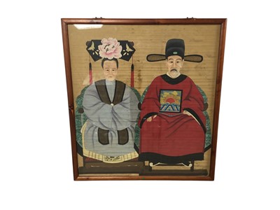 Lot 1549 - CHINESE FIGURAL PAINTING