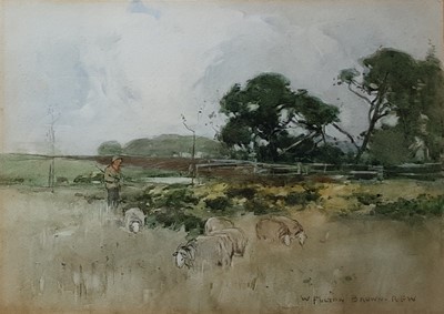 Lot 310 - WILLIAM FULTON BROWN RSW (SCOTTISH 1873-1905)