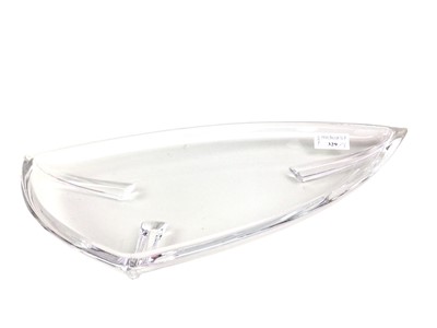 Lot 329 - CONTEMPORARY GLASS DISH