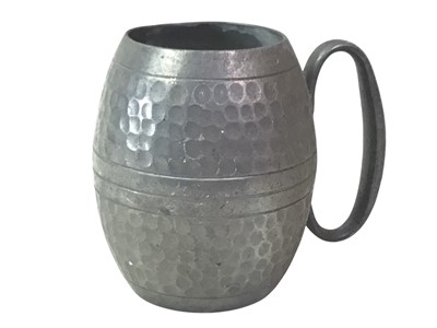 Lot 374 - GROUP OF PEWTER
