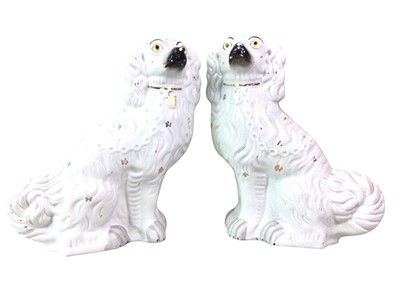 Lot 377 - TWO PAIRS OF WALLY DOGS