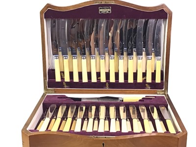 Lot 431 - KING ALFRED CANTEEN OF CUTLERY