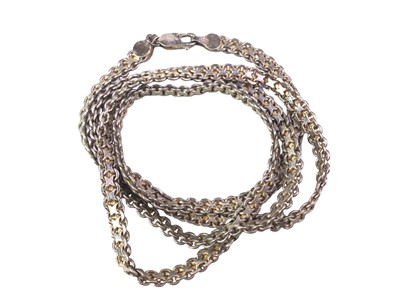 Lot 480 - SILVER NECKLACE