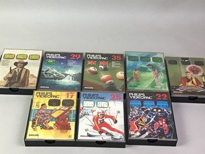 Lot 253 - GROUP OF PHILIPS VIDEOPAL COMPUTER GAMES