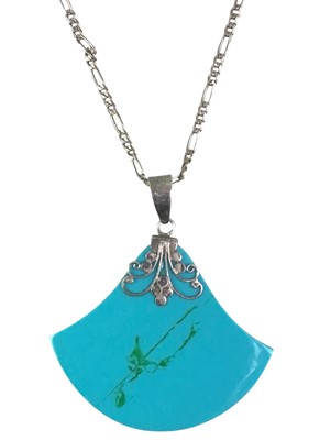 Lot 487 - GROUP OF SILVER JEWELLERY