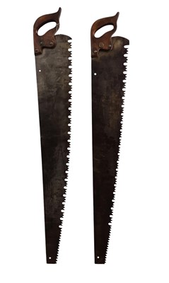 Lot 494 - THREE CROSSCUT SAWS