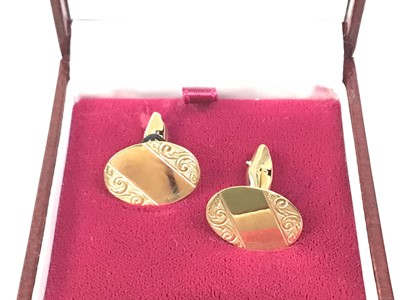 Lot 234 - PAIR OF CUFFLINKS